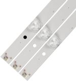 ⁦XSGZFC 12Pcs 683mm for H.ai/er For C/N.C 65inch LED Backlight TV Strip 6Leds 3V1W YF-P02M00F3HJ3D-0001 12-65C100-3030-0D20-6X12-170703 65UFC250⁩ - الصورة ⁦2⁩