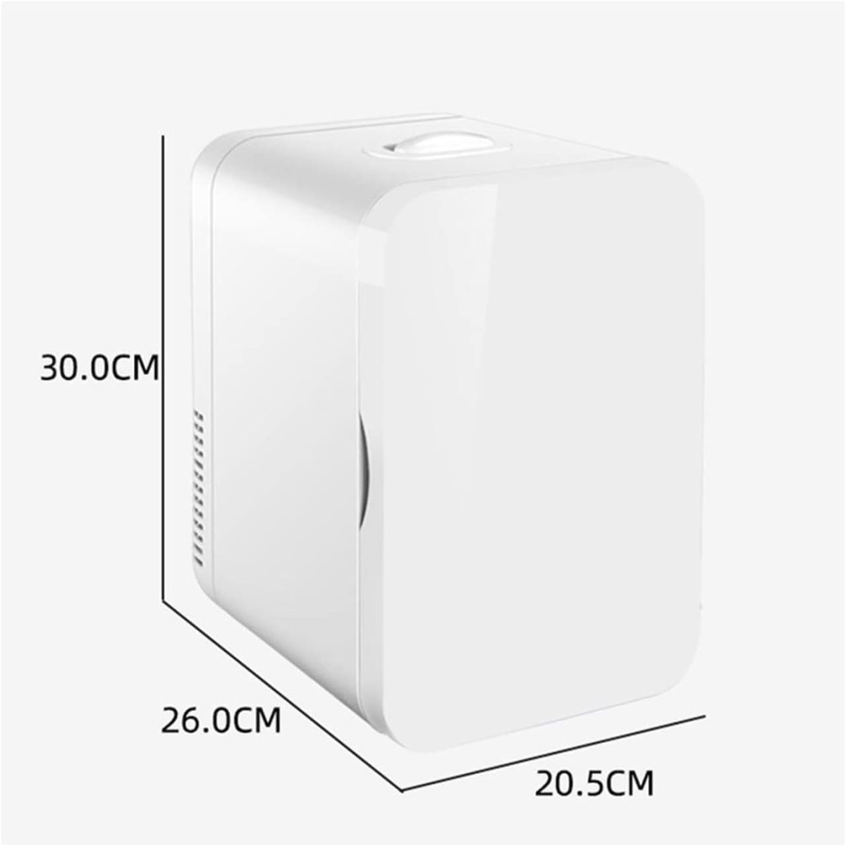 ⁦Avcbno Compact refrigerator Portable Car Freezer 8L Mini Fridge Refrigerator Car Home Dual Use Fridge Car Cooler Heater Travel Refrigerator(Blue)⁩ - الصورة ⁦3⁩