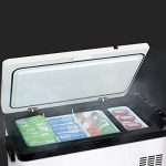 ⁦Avcbno Compact refrigerator Car Refrigerator with Trolley, Refrigerator/Freezer Dual-use Refrigerator, 12V / 24V Mini Freezer⁩ - الصورة ⁦6⁩