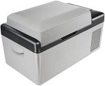 QBNZAXC Mini fridge Car Refrigerator 20L Multi-Function Fridge Protable Refrigerator Freezer Cooler Grey low energy