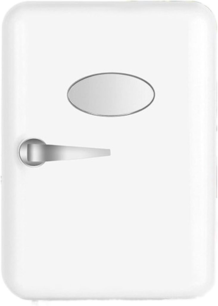QBNZAXC Mini fridge 4L Mini Refrigerator Cosmetics Mask Beverage Multifunction Dormitory Refrigerators Beauty Cooler Warmer Fridge For Car Home