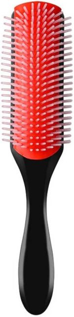 SOWUGI Classic Styling Brush 9 Rows Hair Brush for Blow-Drying & Styling – Detangling, Separating, Shaping & Defining Curls