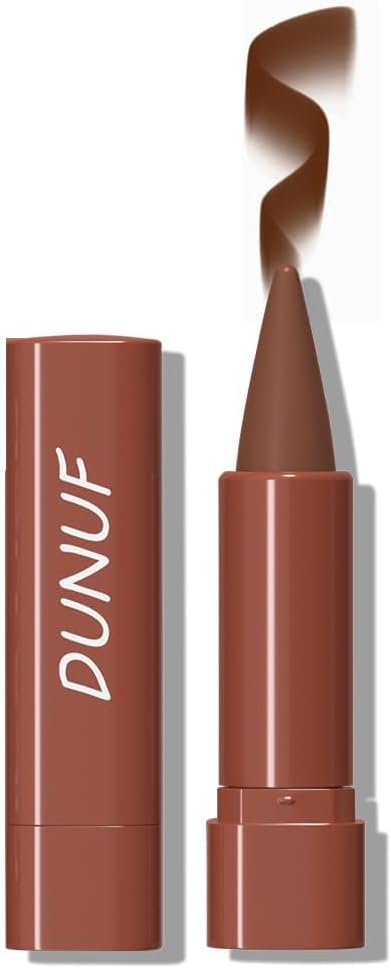 ALMEKAQUZ Maroon Gradient Matte Lipstick, Crayon Lip Liner Pencil, Flawless Contour Gradual Ombre Effect lip Pencil, for Women Long Lasting Waterproof Smudge Proof Lipstick 1#