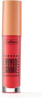 Callista Vivid Shine Lipgloss, 102 Candied Peach