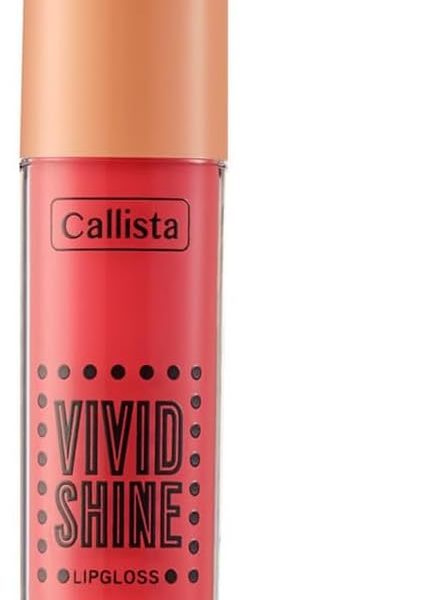Callista Vivid Shine Lipgloss, 102 Candied Peach
