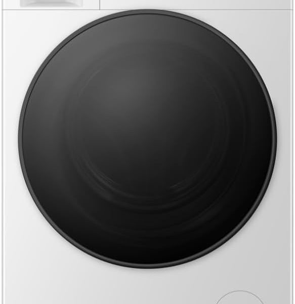 Ugine Front Load Washing Machine, 10.5KG, 90% Drying, Inverter, 23% Energy Saving, 11% Less Noise, White - UGWFLH10W