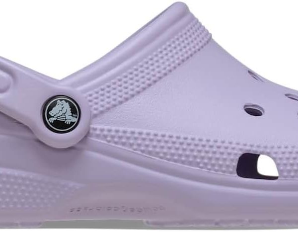 Crocs Unisex-adult Classic Clog UND Sandal, Color: Lavender, Size: 41/42 EU