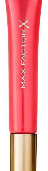 Max Factor Colour Elixir Lip Cushion Gloss with Mineral Oil and Vitamin E, Baby Star Coral, 9 ml