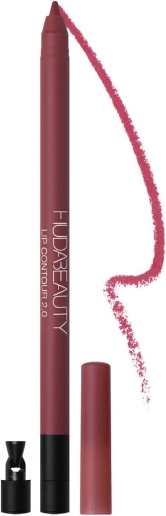 Huda Beauty Lip Contour 2.0 Automatic Matte Lip Pencil (Deep Rose)