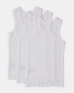 ⁦REDTAG Boys Basic Vest Set (Pack of 3)⁩ - الصورة ⁦3⁩