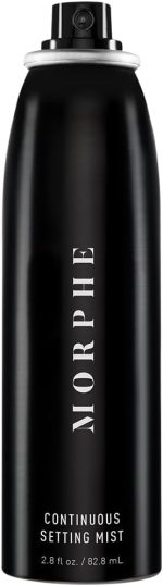 ⁦Morphe Continuous Setting Spray - Micro-Fine Setting Spray for Makeup with a Natural Finish - Helps Makeup Resist Caking or Fading & Increases Wear of Foundation (2.8 fl oz)⁩ - الصورة ⁦2⁩
