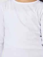 ⁦Styli Girls Basic Long Sleeve T-Shirt⁩ - الصورة ⁦4⁩