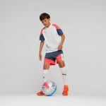 ⁦Puma boys individualCUP Jersey Jr Knitted Shorts⁩ - الصورة ⁦3⁩