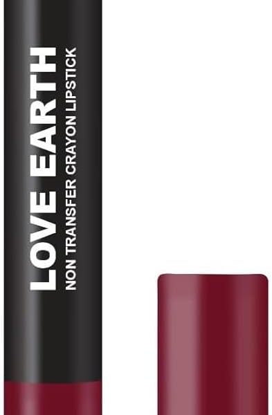 Non-Transfer Crayon Lipstick-Butterfly Bush | Lightweight & Longlasting, Smudge Proof, Transferproof, Matte | Up to 12 Hours Stay -3.5g