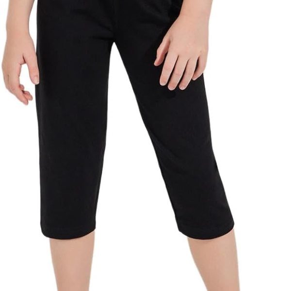 Styli Girls Basic Capri Length Leggings