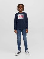 ⁦JACK & JONES Boys JJECORP LOGO TEE PLAY LS O-NECK NOOS JNR T-Shirt⁩ - الصورة ⁦4⁩