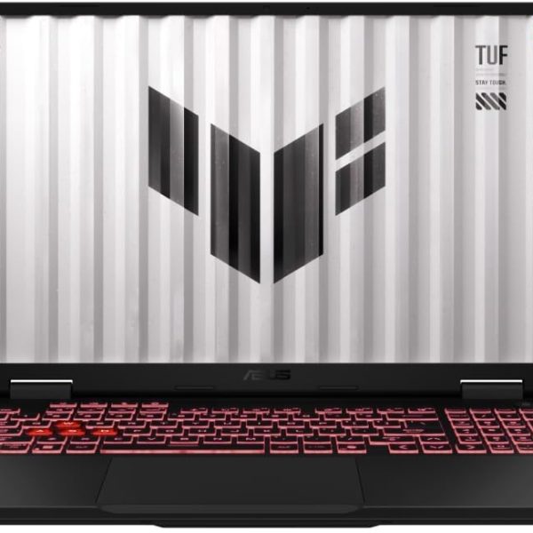 ASUS TUF Gaming F16 Inch FHD +165Hz,FX608JHR-RV001W,Intel Core i7 14650HX CPU 16-core,RTX5050 (8GB DDR7), DDR5 16GB RAM, 1TB M2 SSD,AR-EN Backlit Keyboard 1-Zone RGB,Dolby, FHD Cam,2.2KG,Win 11,Gray