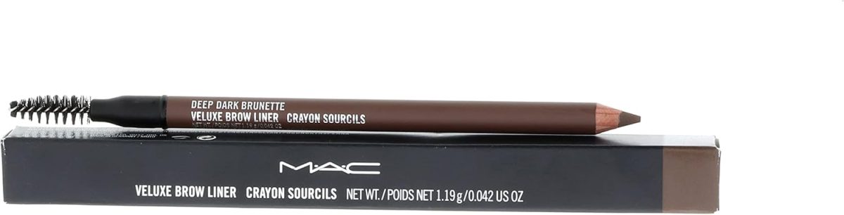 ⁦MAC M.A.C Veluxe Brow Liner - Deep Dark, Brunette, 042 ounce⁩ - الصورة ⁦3⁩