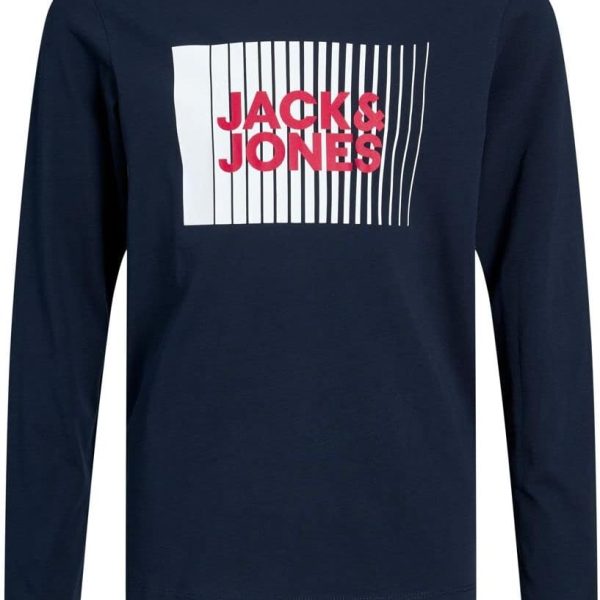 JACK & JONES Boys JJECORP LOGO TEE PLAY LS O-NECK NOOS JNR T-Shirt