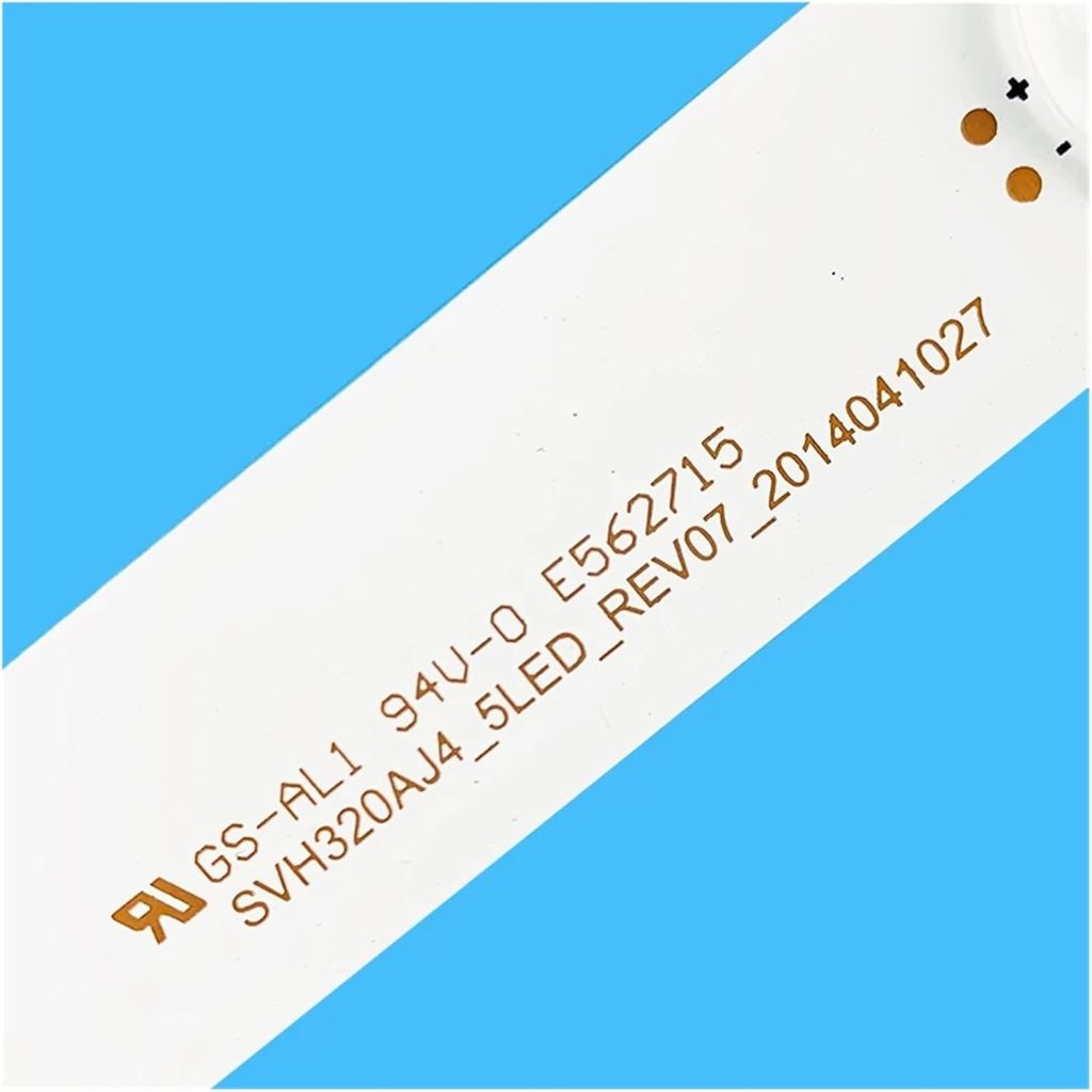 XSGZFC New 2PCS/lot 594mm 5LEDs 3V For 32" TV SVH320AJ4_5LED_REV07_201041027 LED32EC200 LED32EC210D LED32EC2000 SVH320AJ4 backlight bar