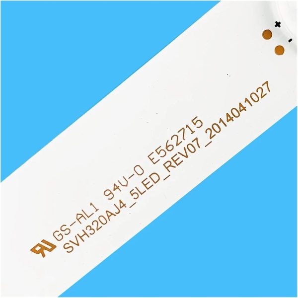 XSGZFC New 2PCS/lot 594mm 5LEDs 3V For 32" TV SVH320AJ4_5LED_REV07_201041027 LED32EC200 LED32EC210D LED32EC2000 SVH320AJ4 backlight bar