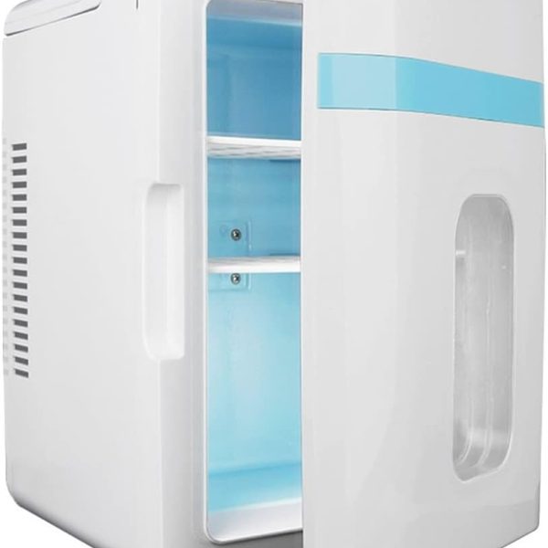 XXCFVFG Small refrigerator 10L Car Home Auto Refrigerator Mini Fridges Portable Food Drink Freezer Cooler for Car Home Outdoor