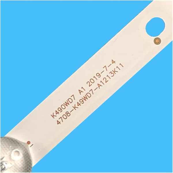 XSGZFC LED Strip For D.E/XP F49B7000T K490WD7 A1 4708-K49WD7-A1213K11 49"TV 49UF6031/T3 9PFF5455 49PFF5250 TH-49C520C TH-49CX780C
