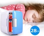 ⁦Car Refrigerator 4L Household Cold and Warm Dual Use for Cosmetic Skin Care Products Heating Food Preservation⁩ - الصورة ⁦2⁩