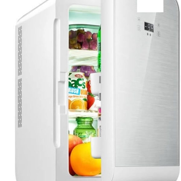 QBNZAXC Mini fridge Refrigerator Refrigeration Heating Dual-use Refrigerator Mini Portable Dormitory Apartment Small Refrigerator