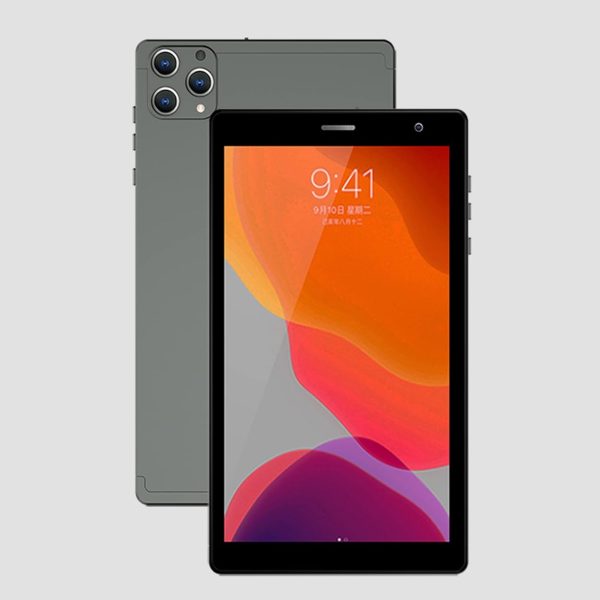 C Idea 7"Inch Smart Tablet CM513 Pro - 5G Android Tab With 128GB Rom+4GB Ram,Quad-Core,Wifi - 5G/LTE Kids Tablet Pc With Smart Cover (Silver)