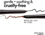 ⁦Ruby's Organics Smoked Kohl Pencil/Precision Eyeliner, Black, 0.35g⁩ - الصورة ⁦6⁩