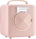 Avcbno Compact refrigerator Mini Fridge Cosmetic 9L Small Skincare Fridge Home Portable Mini Refrigerator Energy Saving Small Refrigerator Single Door