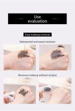 ⁦AXIYIBZI Black Mascara & Eyeliner Set - Waterproof Smudge-Proof Combo for Voluminous Lashes + Sharp Wings | 24H All-Day Wear, Clump-Free, Easy Application⁩ - الصورة ⁦5⁩