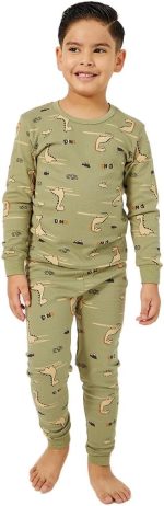 Styli Boys All-Over Print Round Neck T-Shirt And Pyjama Set