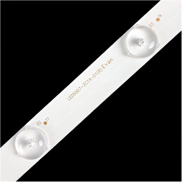 TILLOJJ 10Pcs 509mm 3V Led Backlight TV Bar Parts for H.ai/er 50inch LED50D7-ZC14-01(B) 30350007204 LED50A900 LD50U3000 D50MF7000 50S510