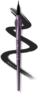 Urban Decay 24/7 Inks Liquid Eyeliner Pen – Water-Resistant, Smudge-Proof – Up to 24HR Wear – Ergonomic Grip – Vegan & Cruelty Free – Zero (Matte Black, Brush Tip)