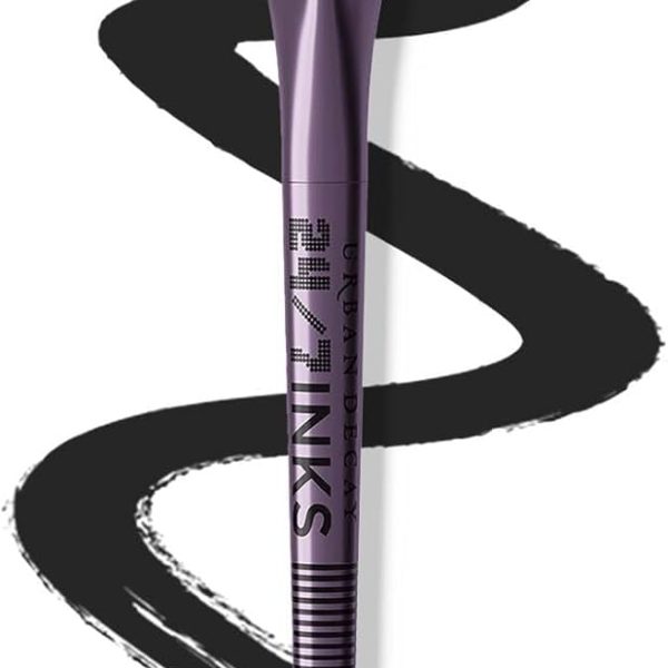 Urban Decay 24/7 Inks Liquid Eyeliner Pen – Water-Resistant, Smudge-Proof – Up to 24HR Wear – Ergonomic Grip – Vegan & Cruelty Free – Zero (Matte Black, Brush Tip)