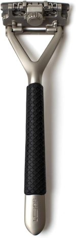 Leaf Shave - | Leaf Razor Handle Case, Black Silicone Handle