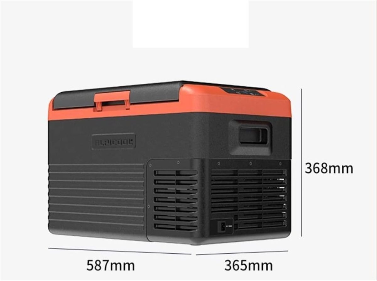 ⁦Avcbno Compact refrigerator Portable home refrigerator mini fridge Cold storage outdoor household compressor⁩ - الصورة ⁦5⁩