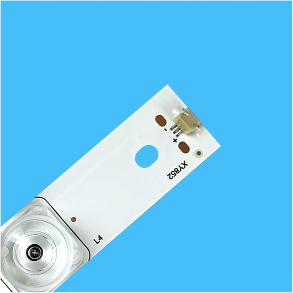 XSGZFC 100% New 9PCS 451MM Original LED Backlight Bar for 49 Inch TV DLED49HD 9X4 1005 E177671B/PEC BPM2V0 1732 4LEDS 3V Square Lens