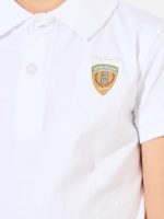 ⁦Styli Boys Minimal Print Polo T-Shirt⁩ - الصورة ⁦4⁩