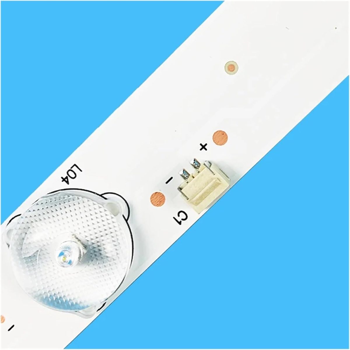 ⁦XSGZFC 1SET=3PCS 7LEDs 3V 596mm Suitable for Le/roy 32-inch LCD TV JS-LB-D-JP3235-071DBAD 32L31 32L33 32L53 E32-0A35 PY63356B L32F1600B⁩ - الصورة ⁦3⁩