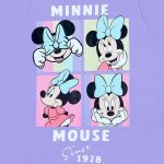 ⁦Disney Girls Disney Minnie Mouse Kids Girls Short Sleeves T-Shirt Western (pack of 1)⁩ - الصورة ⁦5⁩