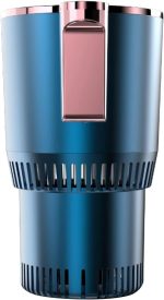 QBNZAXC Mini fridge Mini Car Refrigerator Portable Car Freezer(Blue)