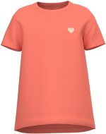 name it Girl's Violine Short-Sleeves Loose T-Shirt