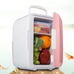 ⁦Car Refrigerator 4L Household Cold and Warm Dual Use for Cosmetic Skin Care Products Heating Food Preservation⁩ - الصورة ⁦5⁩