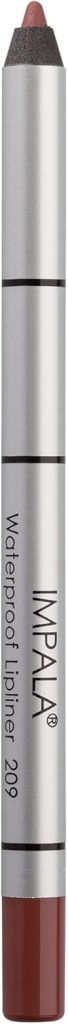 IMPALA | Creamy Waterproof Lip Pencil Mauve Nude Color 209 | Permanent Lip Liner | Waterproof Lip Pencil | Long-lasting Lip Liner | Volumizing Effect