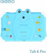 ⁦Oteeto TAB 6 Kids Tablet, 7-Inch IPS LCD Display, 4GB RAM + 128GB ROM, Android 13, Dual Camera, Black (Blue)⁩ - الصورة ⁦3⁩
