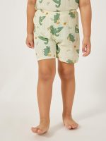 ⁦Styli Boys Graphic Print Round Neck T-Shirt And Shorts Pyjama Set⁩ - الصورة ⁦6⁩