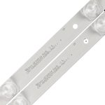 ⁦XSGZFC 12Pcs 683mm for H.ai/er For C/N.C 65inch LED Backlight TV Strip 6Leds 3V1W YF-P02M00F3HJ3D-0001 12-65C100-3030-0D20-6X12-170703 65UFC250⁩ - الصورة ⁦3⁩